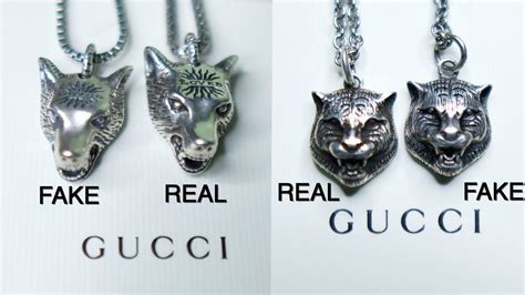 how spot a fake gucci chain necklace